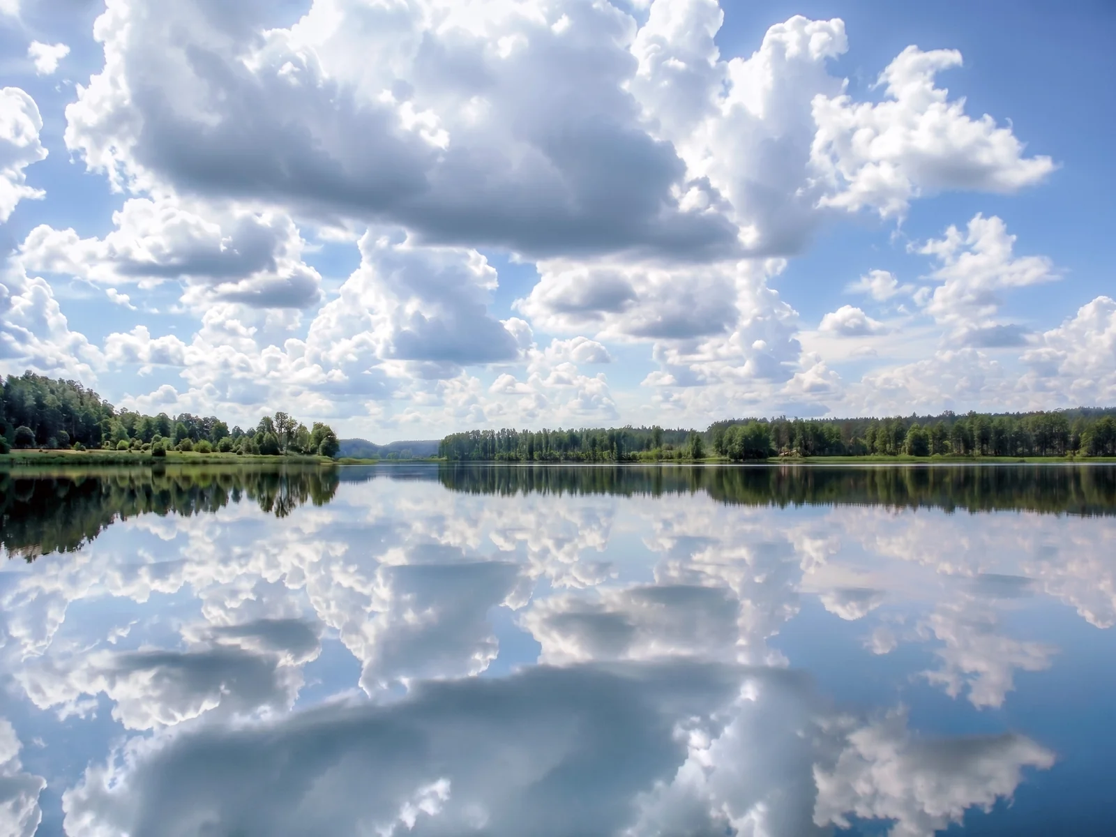 Cloud Mirror art print